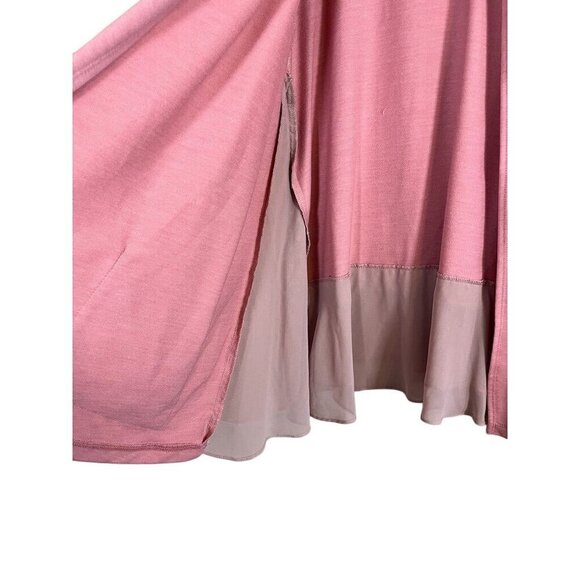 Logo Sweater M Pink Cardigan Swiss Dot Feminine Ballerina Neutral Casual Girly - Picture 6 of 12